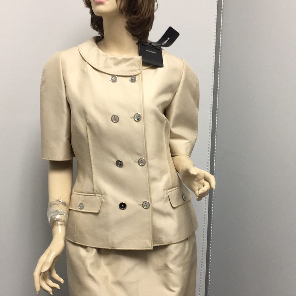 Dolce&Gabbana jacket skirt suit NWT $3550 size 46